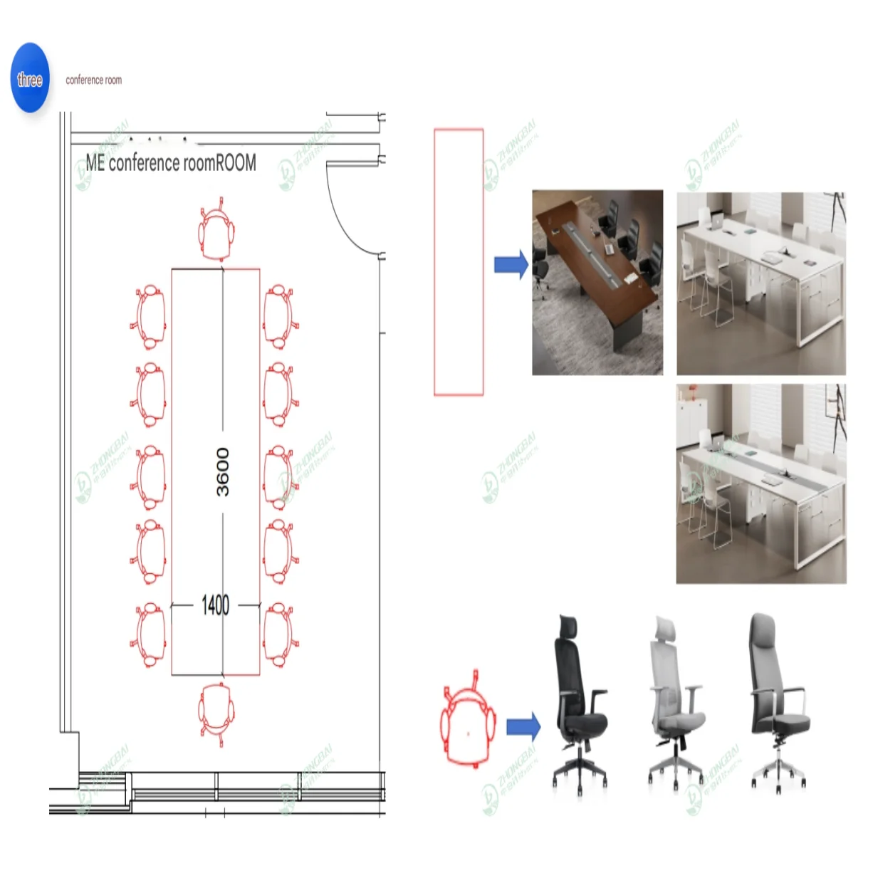 Custom Metal Modern Hospital Conference Room Furniture Set Modular Design Durable Construction Turnkey Installation Services 3
