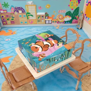 Unisex Wooden Toys Ocean Hexahedron Puzzle for Unisex Kids 18M+ Educational Toy