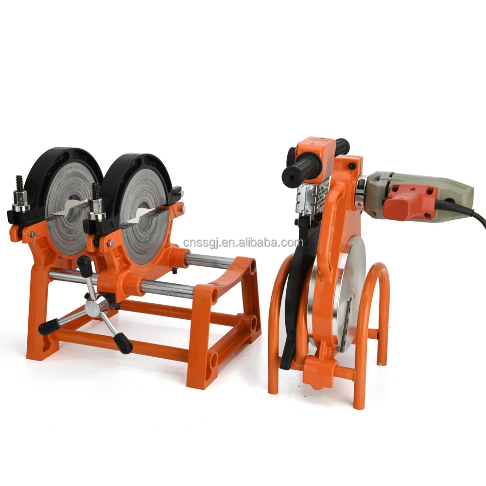 Manual HDPE Pipe Jointing Machine HDPE Butt Welding Machine 250mm Hand PE Thermofusion Welding Machine