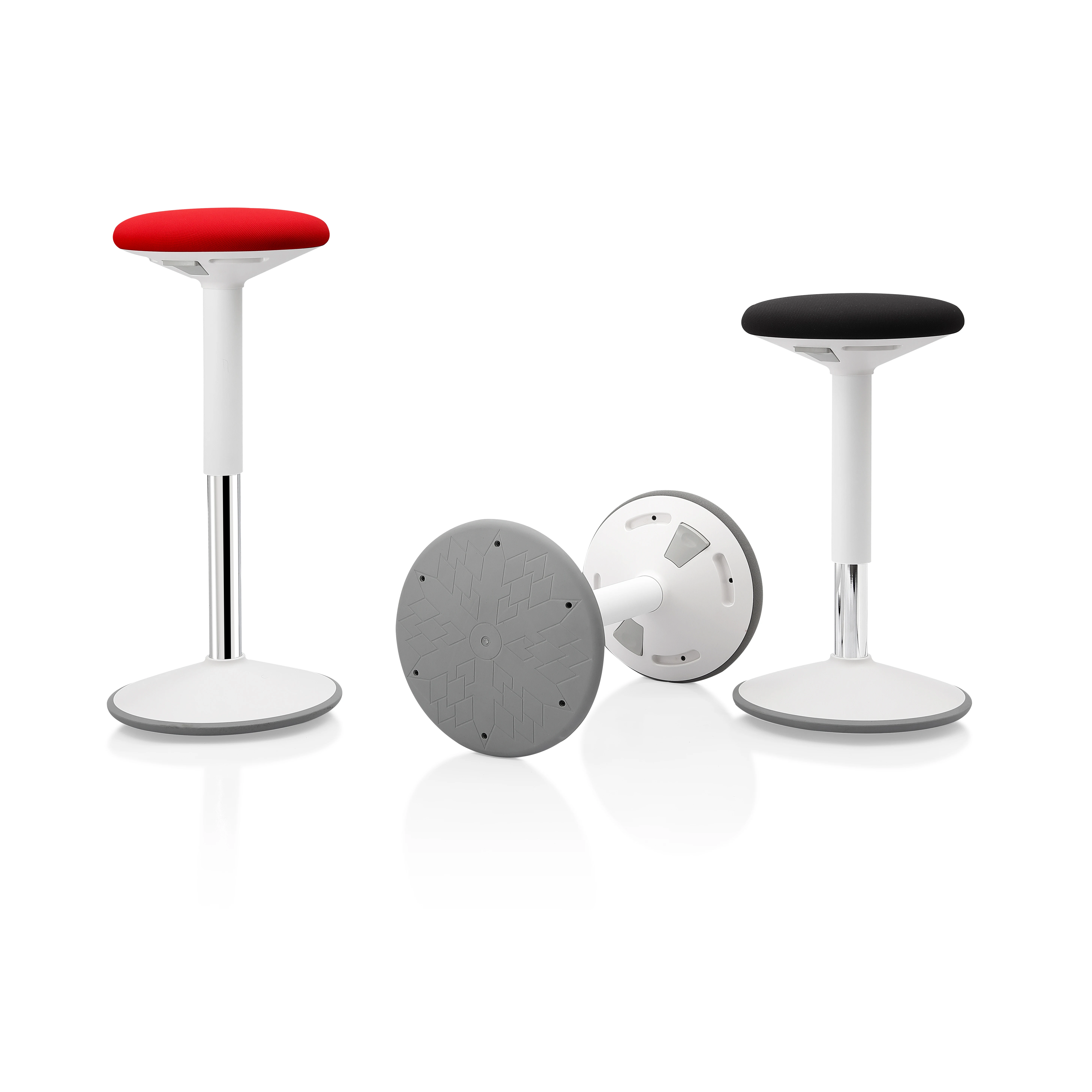 LONKIN Height Adjustable Active Active Learning Wobble Stool Chair