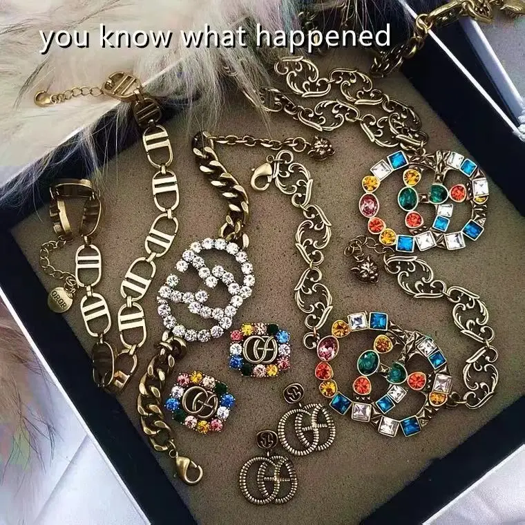 High Quality Luxury Designer Earrings Famous Brand 925 Earrings Gold Plated Fashion Jewelry