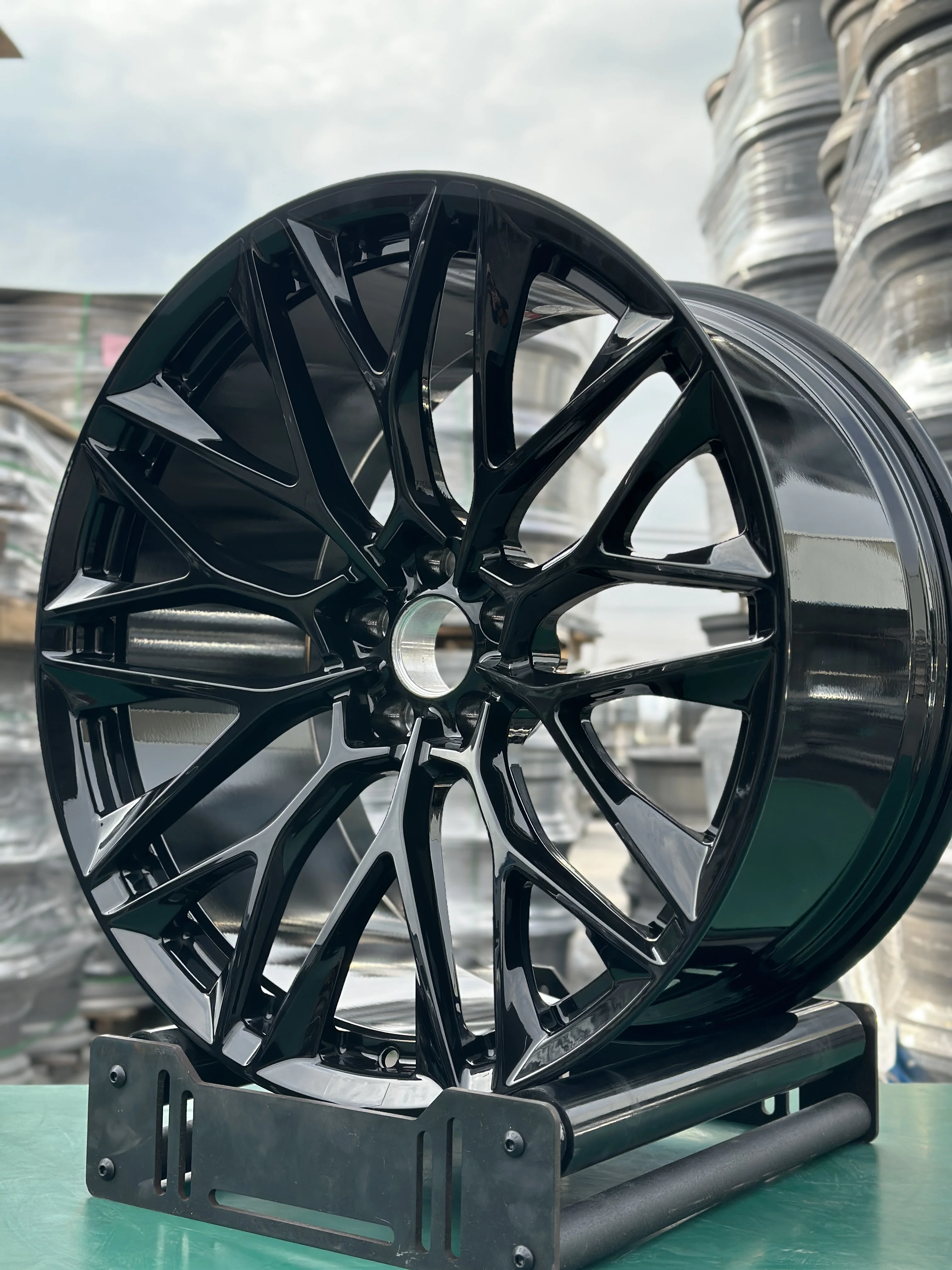 GVICHN Multi spoke passenger car forged wheels 18 19 20 21 22 23 24 inch custom 5x112 5x114.3 5x120  aluminum alloy rims