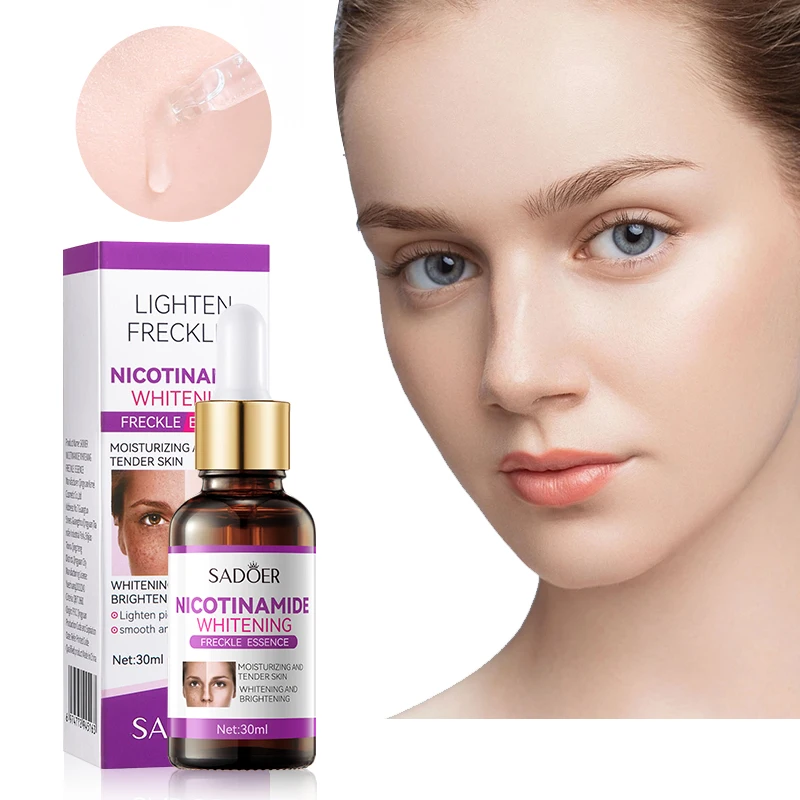 美容液 SADOER NIACINAMIDE WHITENING SADOER Niacinamide Skin Whitening Face Serum for Shrink Pores