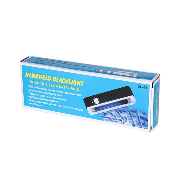 Portable UV Light Money Detector with Touch Lamp Ultraviolet Lamp Fake Note Detector