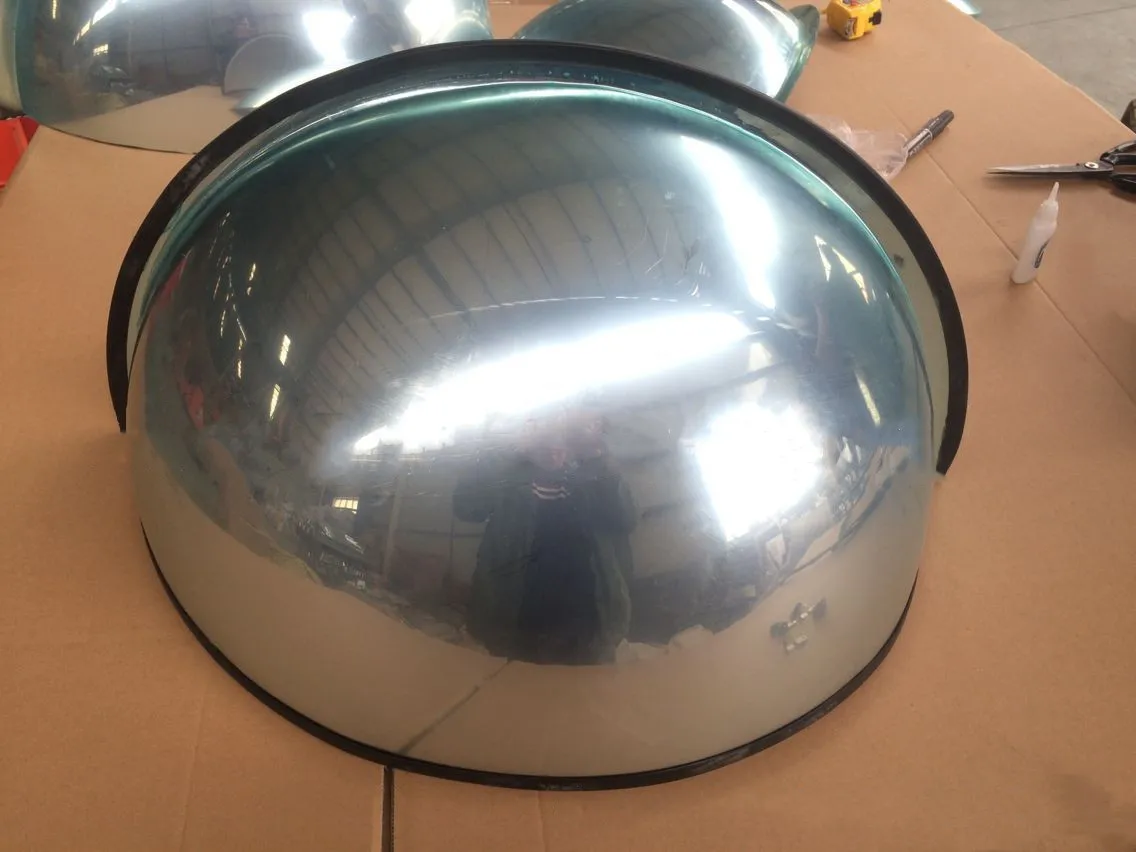 360 Degree Round Curve Ceiling Mounted Pmma Spherical Antitheft Safety
