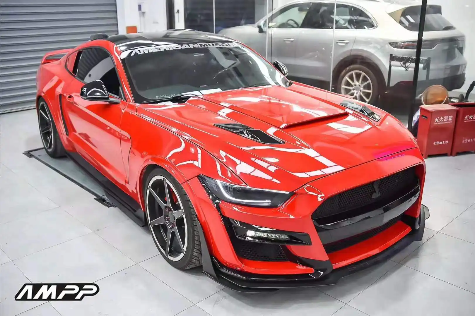 Facelift PP Material gt500 shelby Body kit