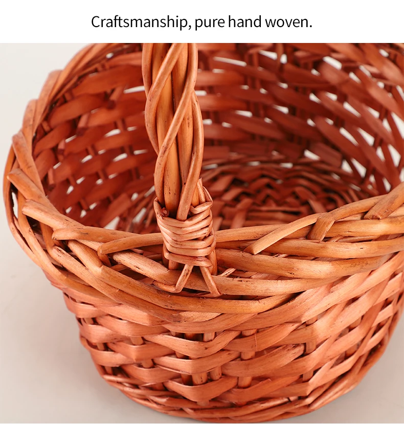 China Home Decor Wholesale Wicker Basket Willow Gift Canastas De Mimbre