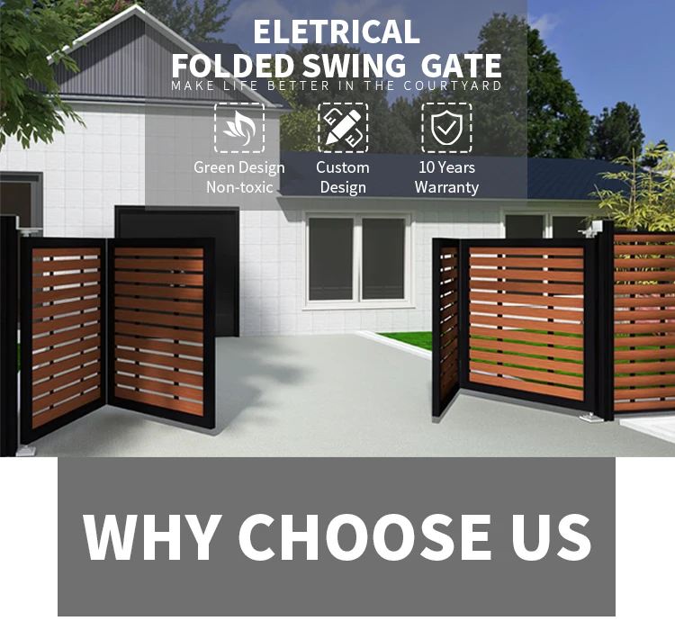 Exterior Fence WPC Gates - Durable, Stylish, Eco-friendly