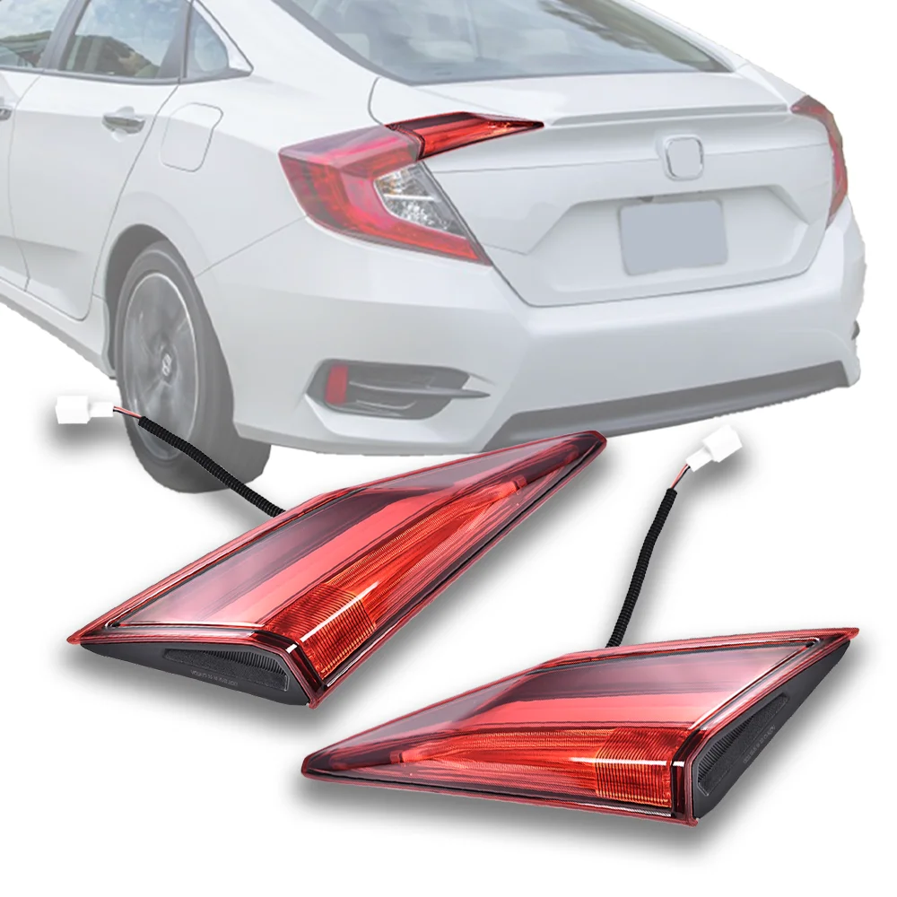 OEM auto parts car rear brake signal red light tail lamps for Honda civic 2016 2017 2018 2019 2020