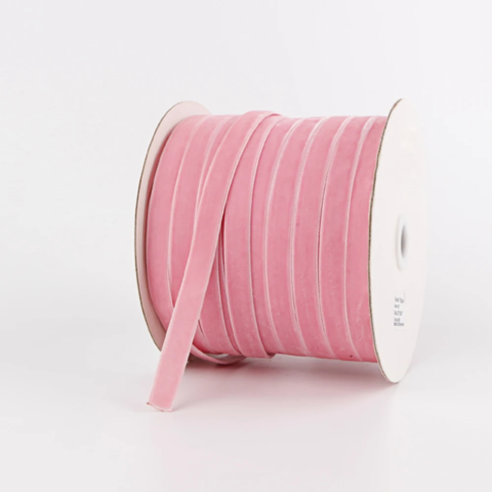 1'' 25mm #23 Hot Pink Metallic Velvet Ribbon - AliExpress