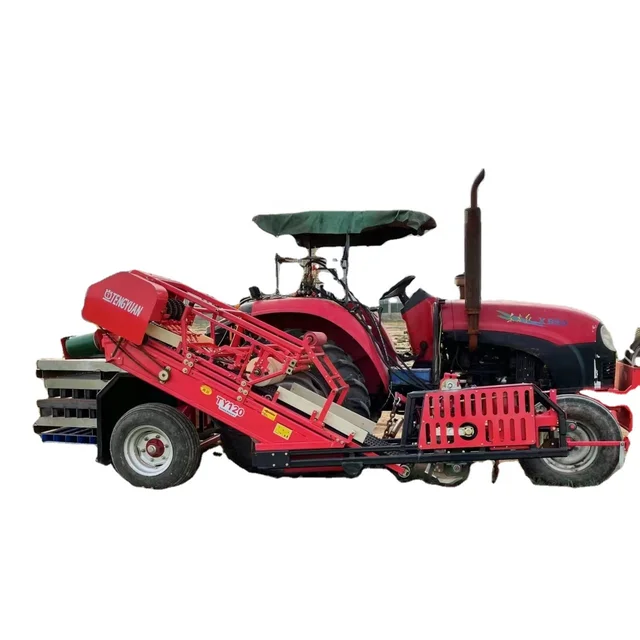 Lawn automatic harvester lawn and turf transplant harvester