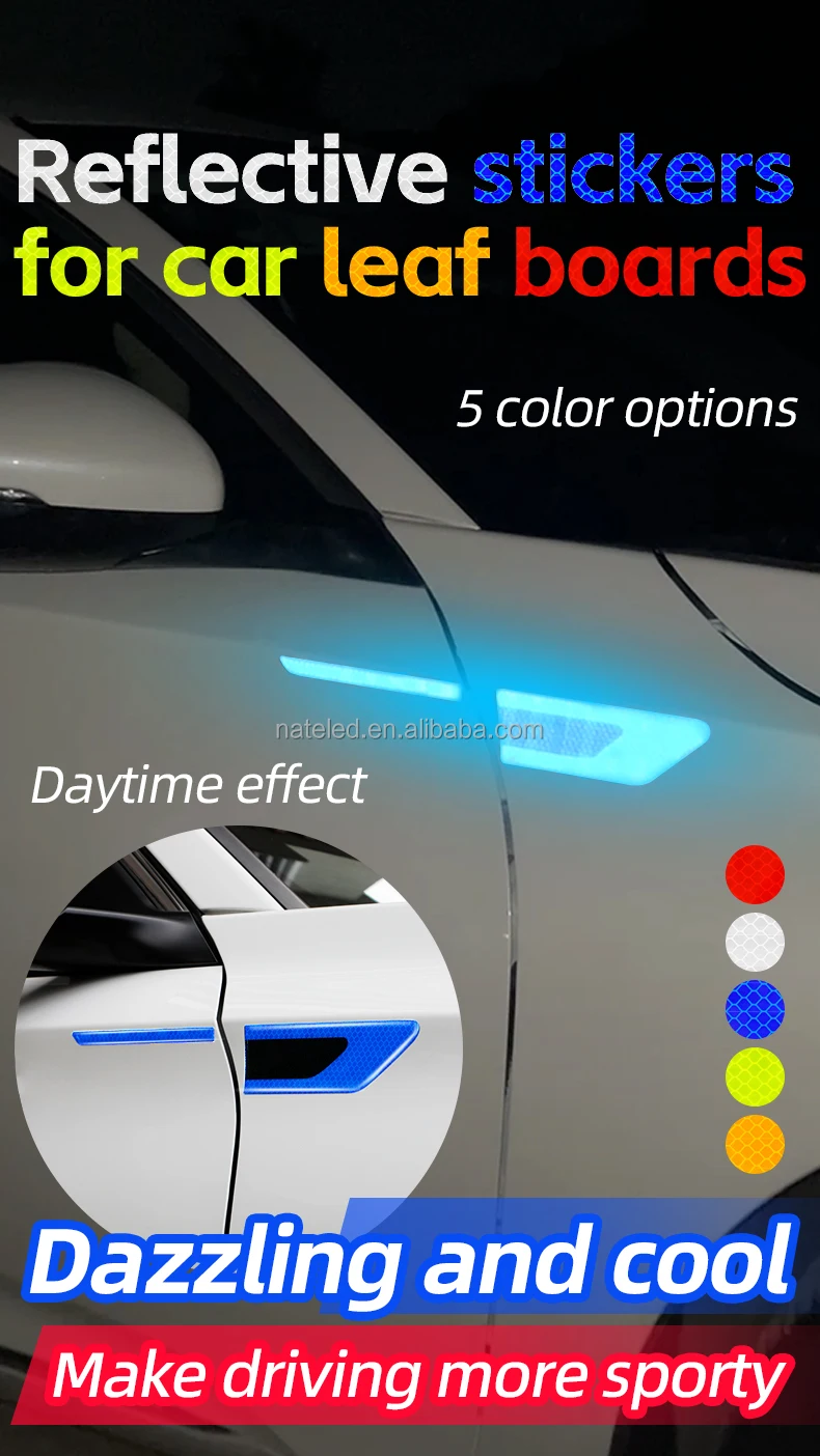 Cars Anti-Collision Strips Reflection Warning Decals Anti-Scratch ...