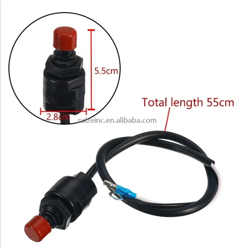 Подвесной выключатель предохранительный трос ремешок лодочный мотор аварийный выключатель остановки для двигателя