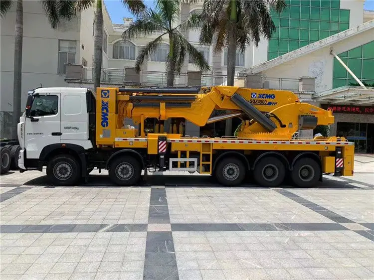 Top brand XCM G SQZ4500 heavy duty 90 Ton Mobile Truck Mounted Crane for Sale