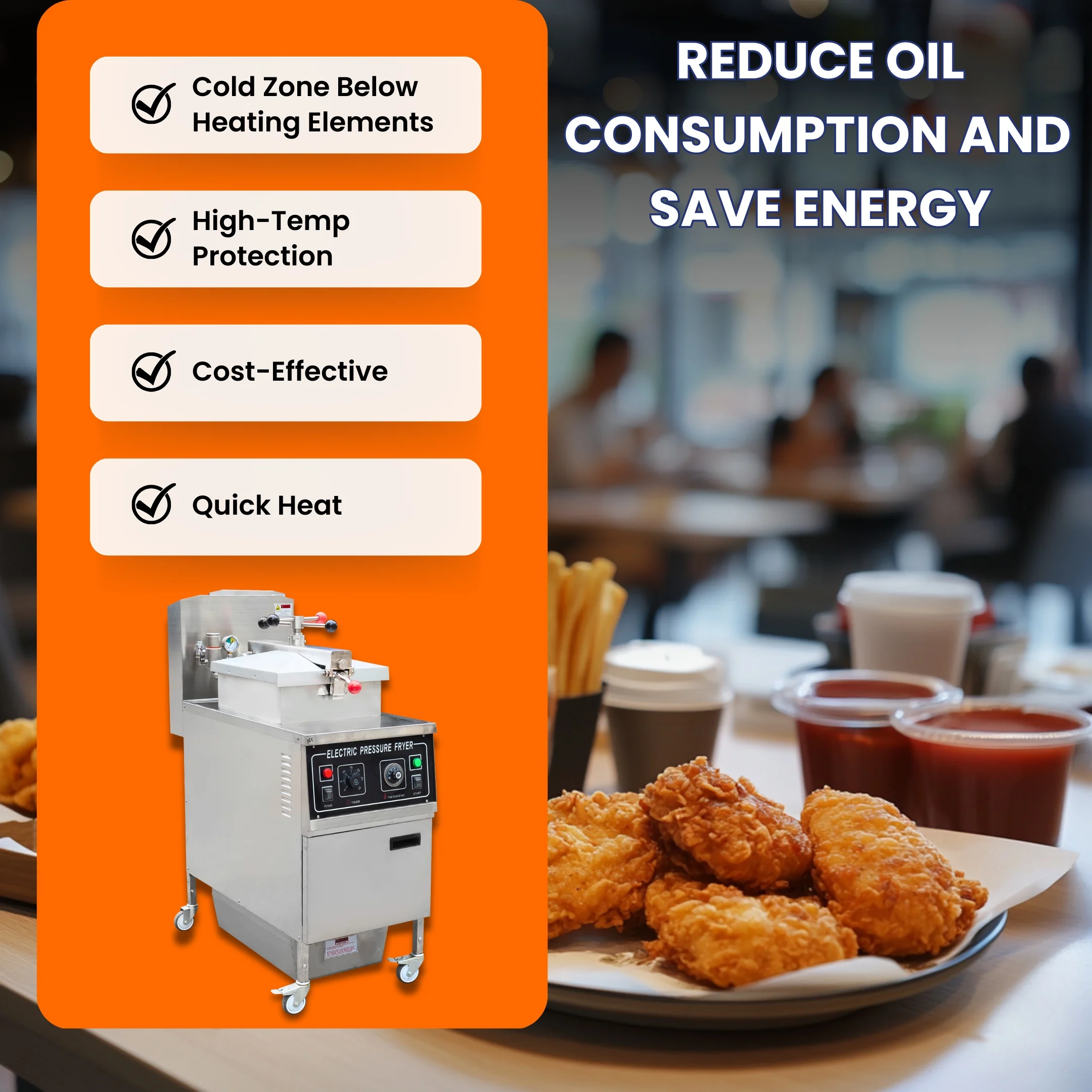 Limited Time Offer Broasted China Simple Operation Kfc Chicken Pressure Fryer Turkeys Stainless Steel Henny Penny Broast Machine