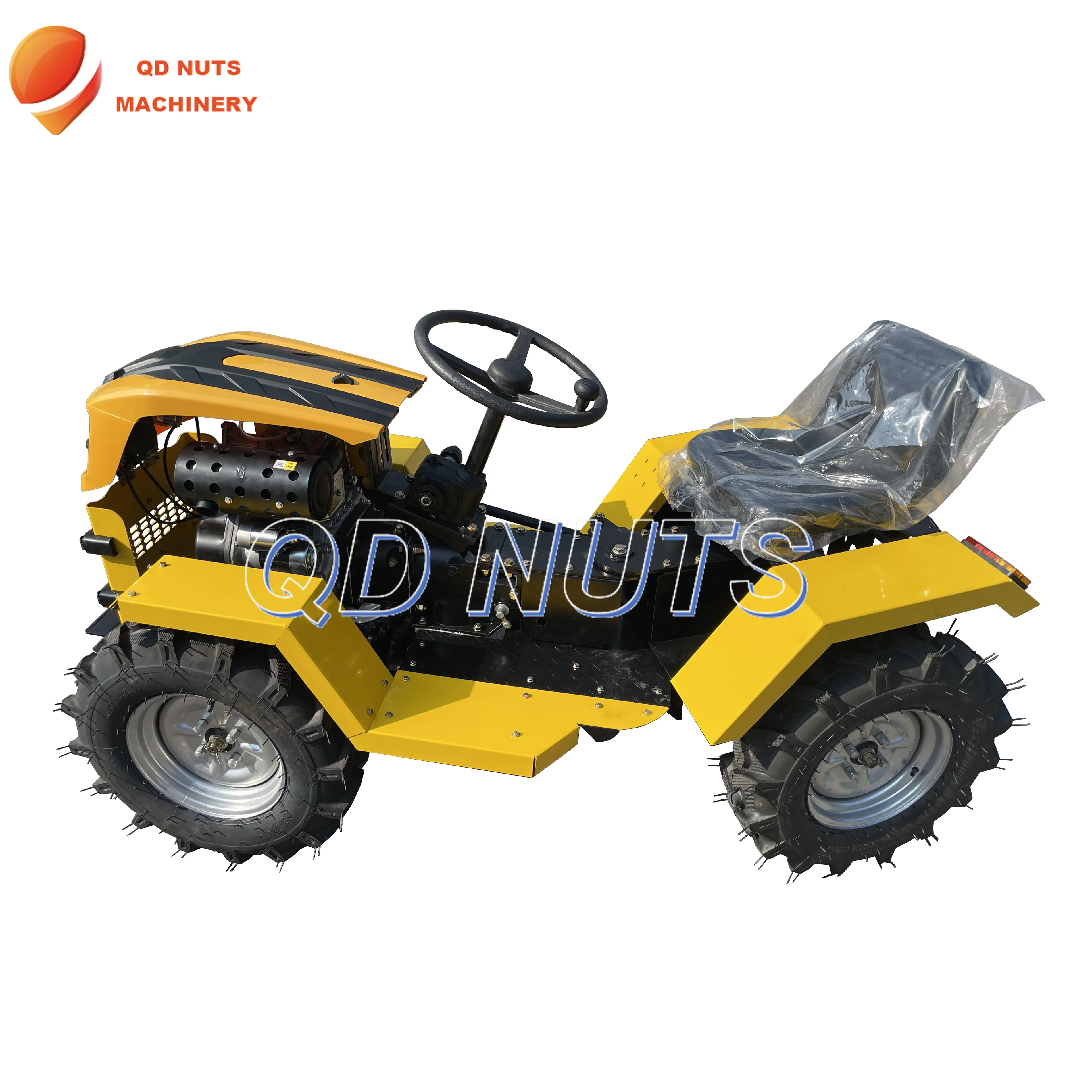 新開発4WDミニガーデントラクター - 農業・庭仕事に最適な12HP