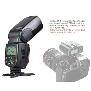 Godox TT600 TT600S 2.4G Wireless TTL 1/8000s Flash Speedlite for Camera for Photo Studio detail image