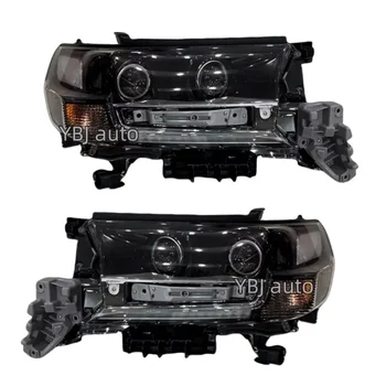 YBJ car accessories For TOYOTA Land Cruiser FJ200 LC200 Full LED Headlight 2016-2019 With DRL Front Lamp Dynamic Turning Light