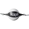 Black and white stitching speed ball