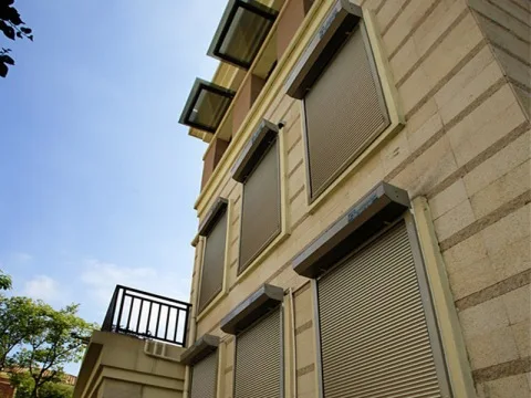 Motorized Automatic Shangri-La Blinds Solar Screen Blackout Roller Shutters Window