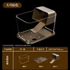 Black brown large base climbing table