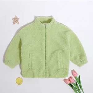 Customized Good Quality Kids Clothing Top Long Sleeve Cold Resistant Pocket Design Autumn Children's Jackets