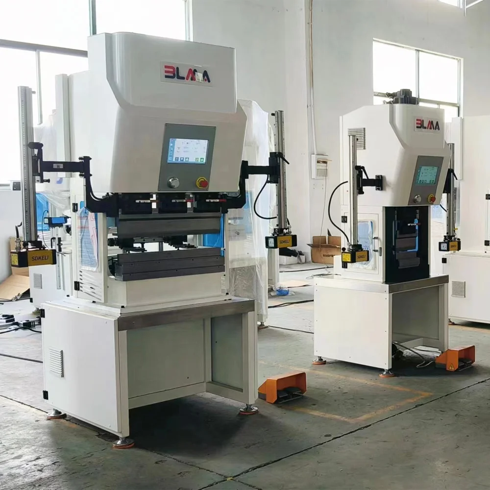 BLMA New Design Fully Electric Press Brake 12T600mm Mini Polycarbonate Sheet Insulator Servo Electric Bending Machine
