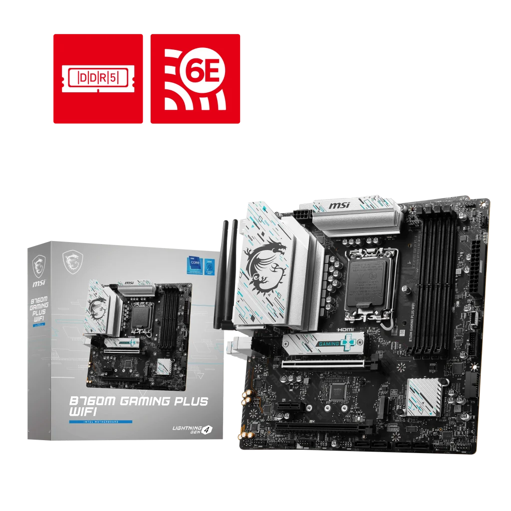CPU i5-14600KF + B760 GAMING PLUS WIFI DDR5 H9548bd57bf484e6cacdd78c076633