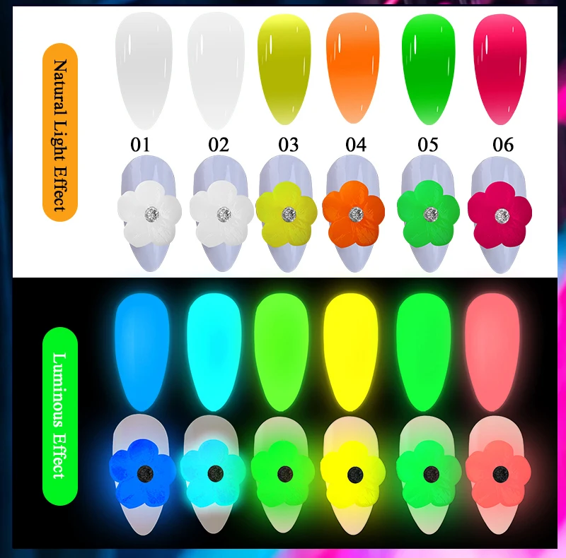 15ml Non-stick luminous Hand Extension Nail Art Gel Solid Carving Flower Take Shaped UV Polish Gel Non Stick Hand Extension Gel manufacture