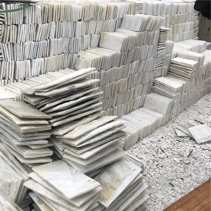 product yellow white green quartzite natural stone wall cladding mushroom slate with natural finish-5