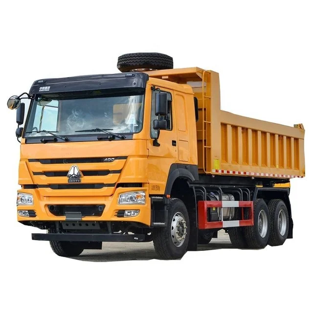 Professional export second-hand boutique 0 km car Sinotruk HOWo V7 heavy truck 400 horsepower 6X4 6 meters dump trucks