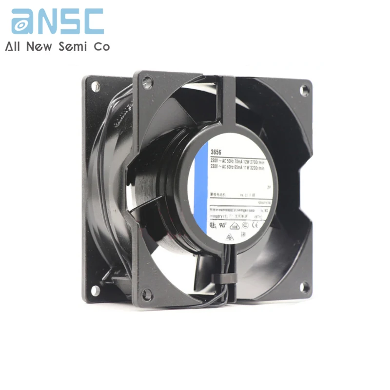 Original Axial fan 3656 92*38 12W 70mA 230V all-metal fan