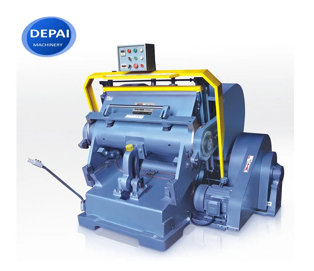 Semi Automatic ML750 Heavy Duty Paper Cardboard Die Cutting and Creasing Machine