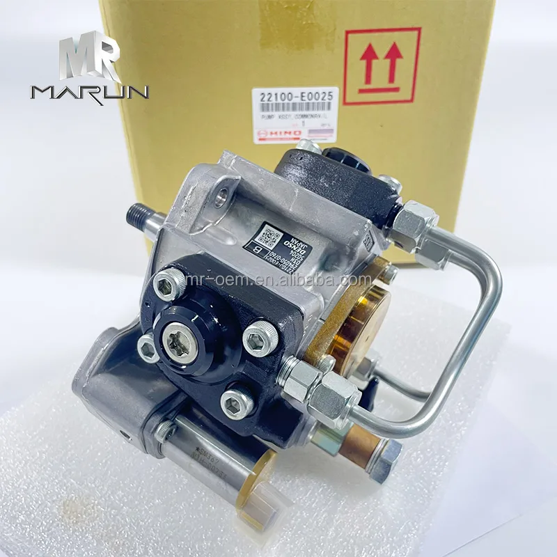 Original Fuel Injection Pump for J08E Excavator 22100-E0025 Engine Part New Construction Machinery SK300-8 SK330-8 SK350-9