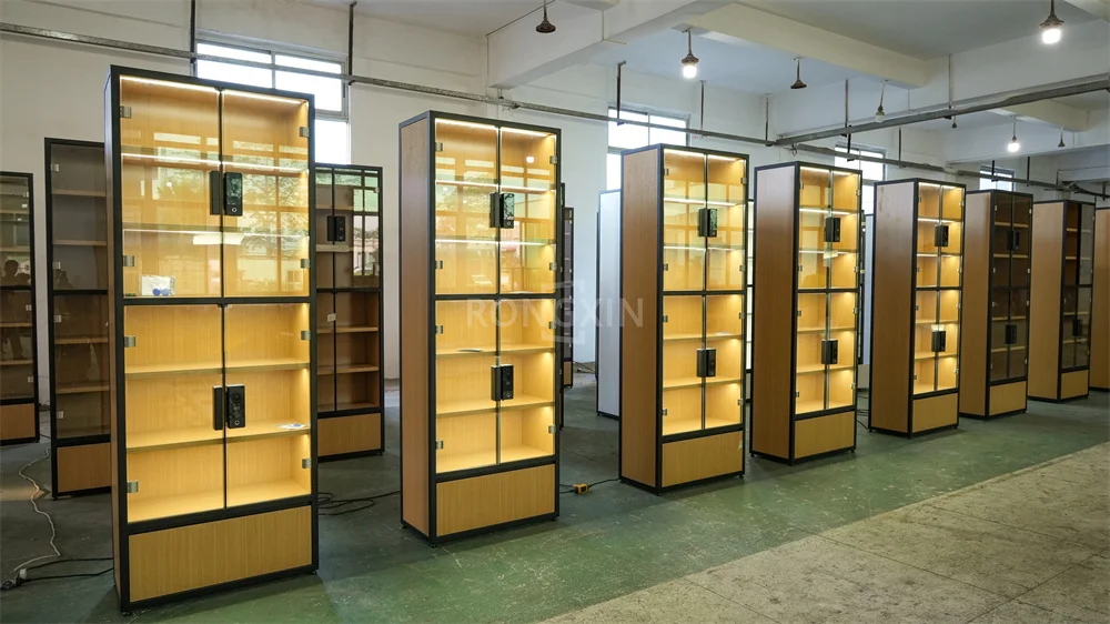 Custom Retail Store Kiosk Showroom Professional Jewelry Display Stand
