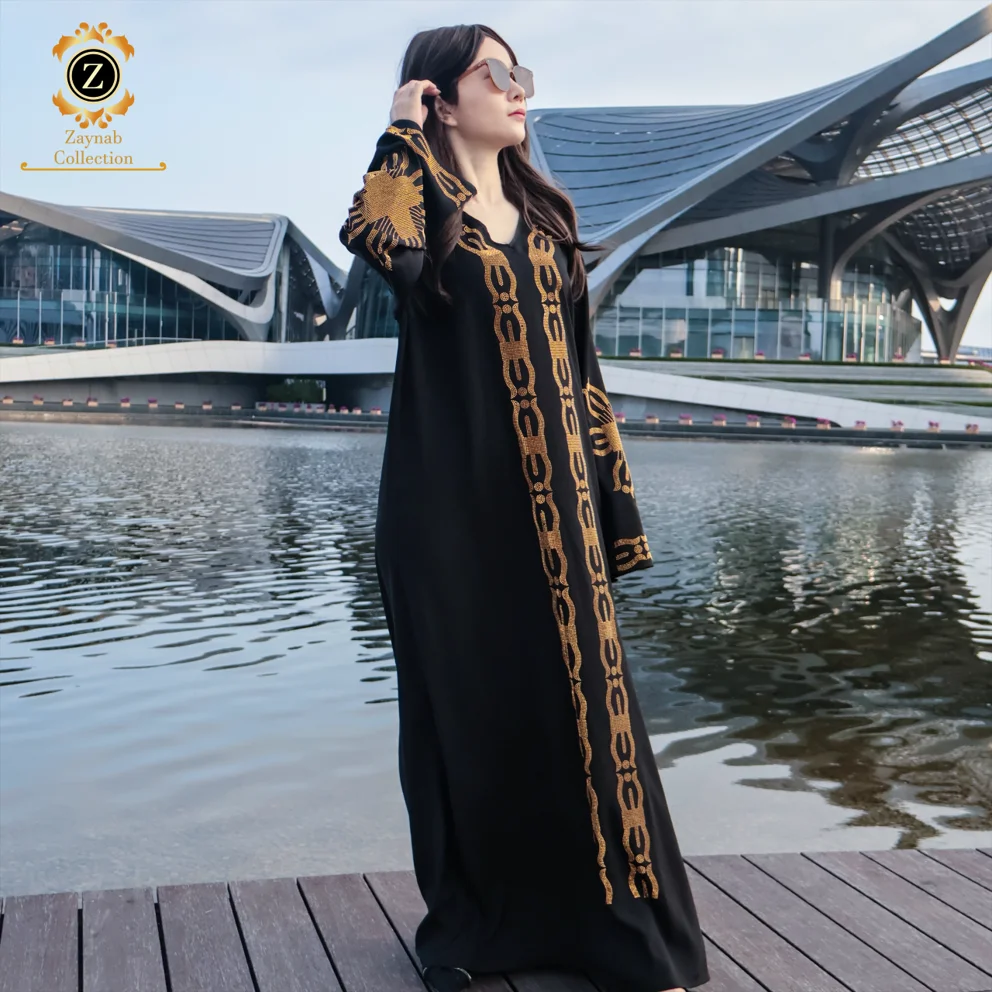 Zaynab Eid Jalabiya Wholesale Turkey Dubai Style Fashion Abaya With Diamond  Luxury Dubai Abaya Women Muslim Dress Jalabiya