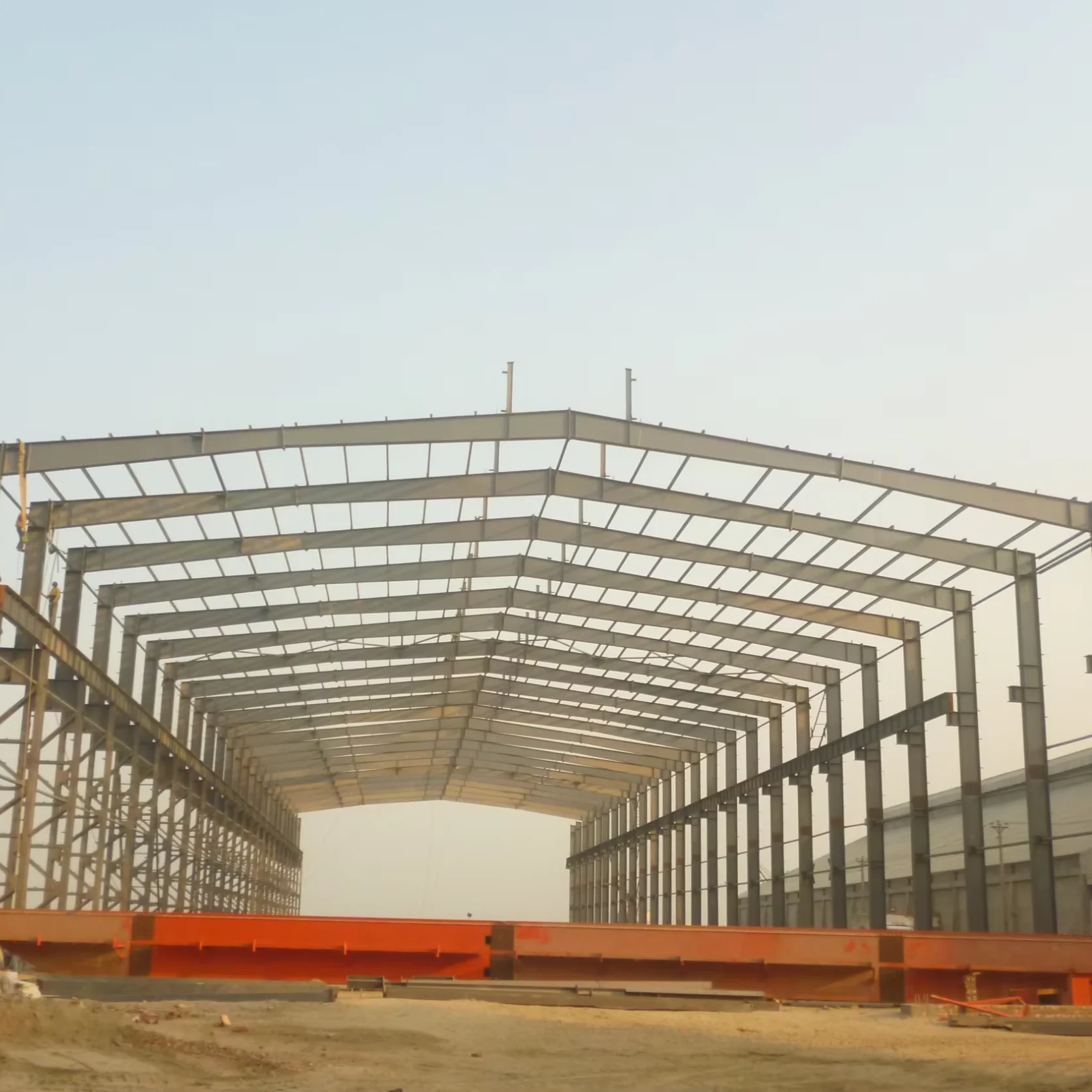 Modern Low-cost Prefabricated Steel Structure Steel Frame Modular Metal Factory Workshop Warehouse Steel Structure Buildings