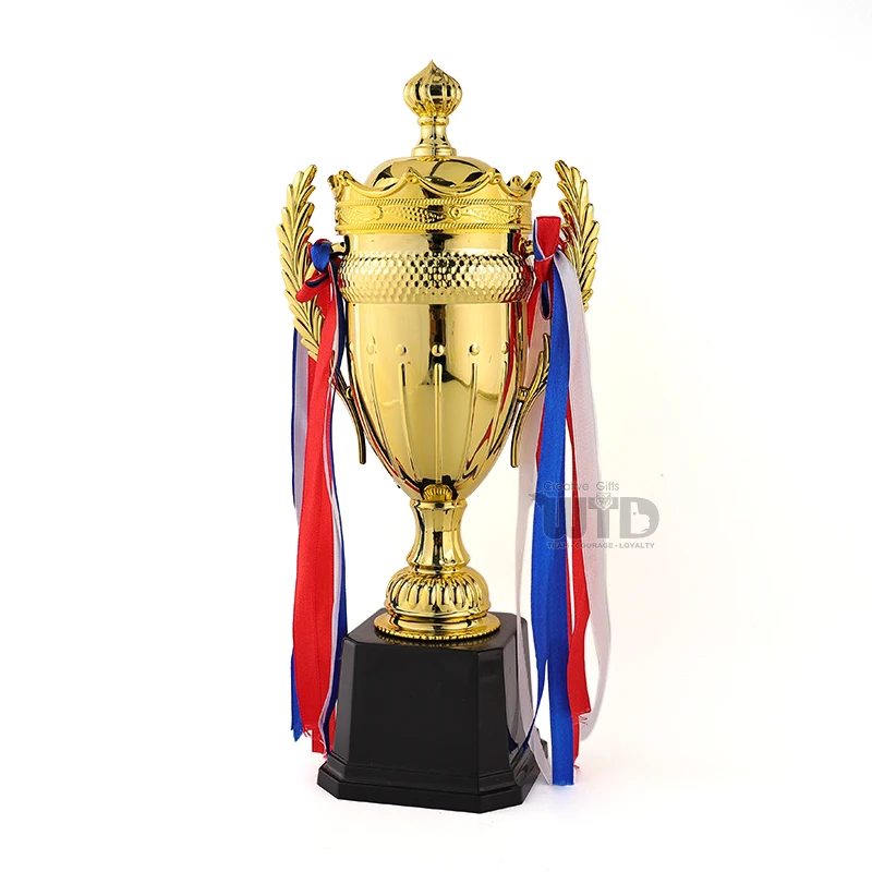 Custom Karate Championship Metal Trophies Design Personalized Resin Plastic Big Tall  Sports Gold Trophies