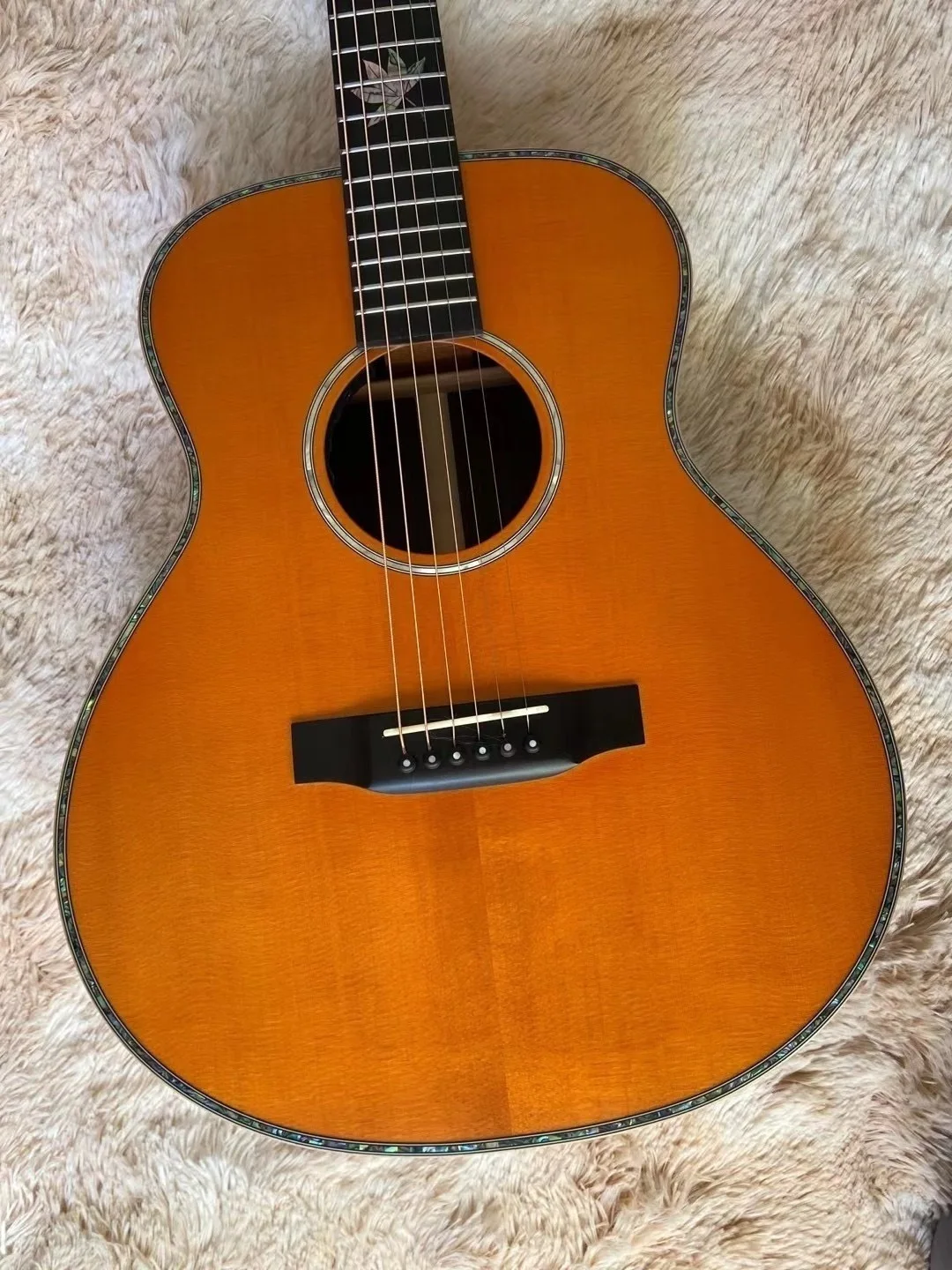 アコースティックギター スプルースボディ 送料込み NATASHA JC48 アコースティックギター オール単板 スポルテッド