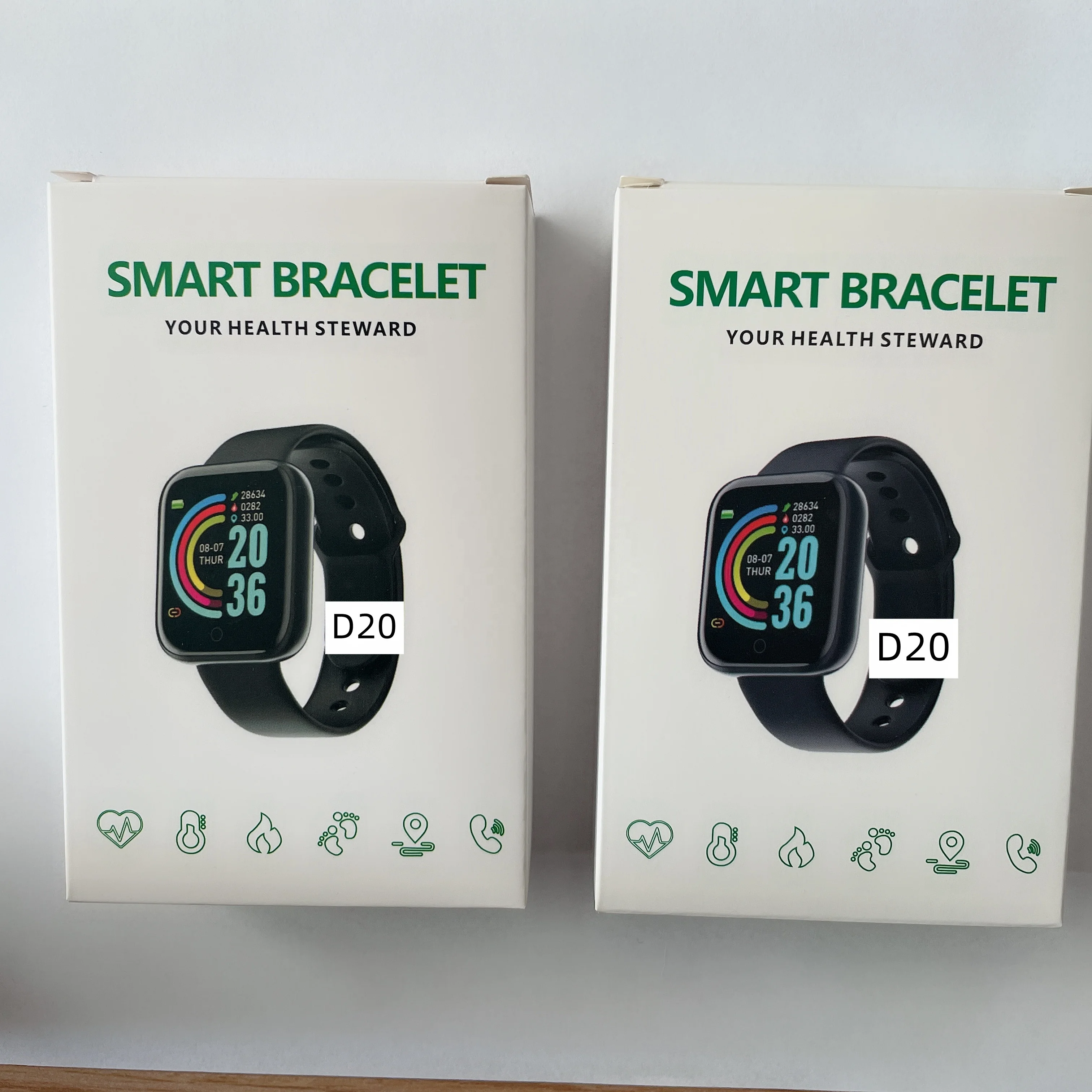 Y68 Smart Bracelet Heart Rate Blood Reloj Y68 D20 Pro Smart Watch D20 ...