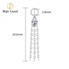 Acciaio/Zirconia Cubica Trasparente
