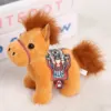 Puledro Pony con Sella da 10 cm - Marrone Chiaro