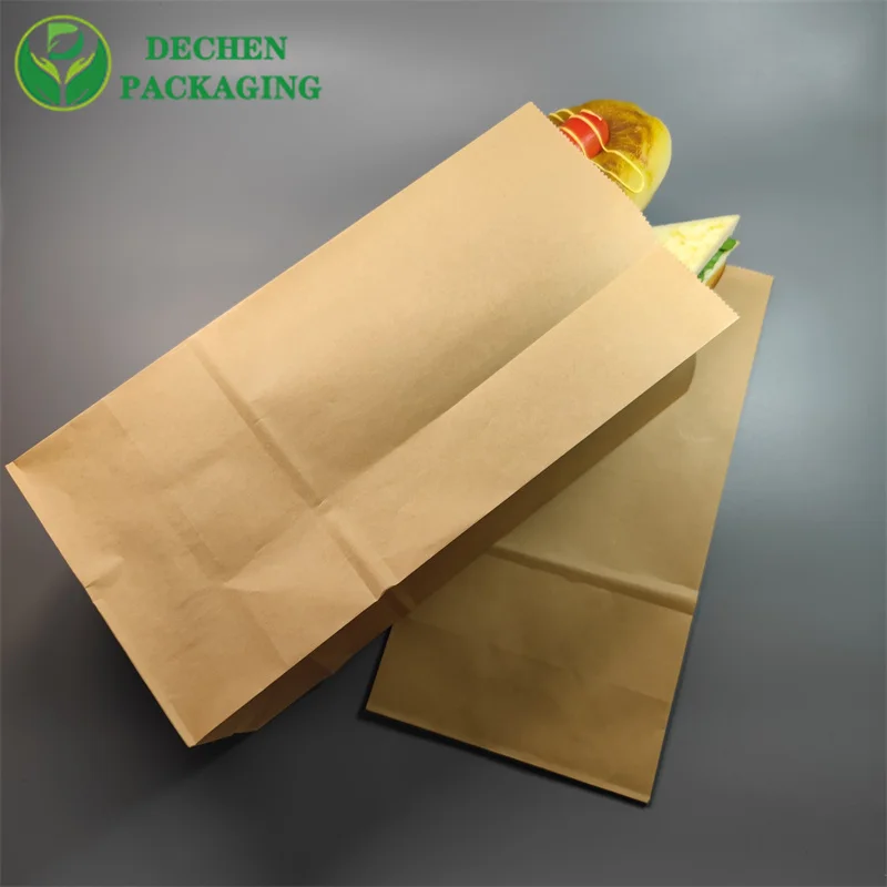 &nbsp;Sac alimentaire sac d'emballage de poulet en papier chaud sac en papier alimentaire bon marché