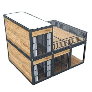 High quality building 2 3 storey houses design 4 5 bedrooms and clean room for prefab shipping modular container homes