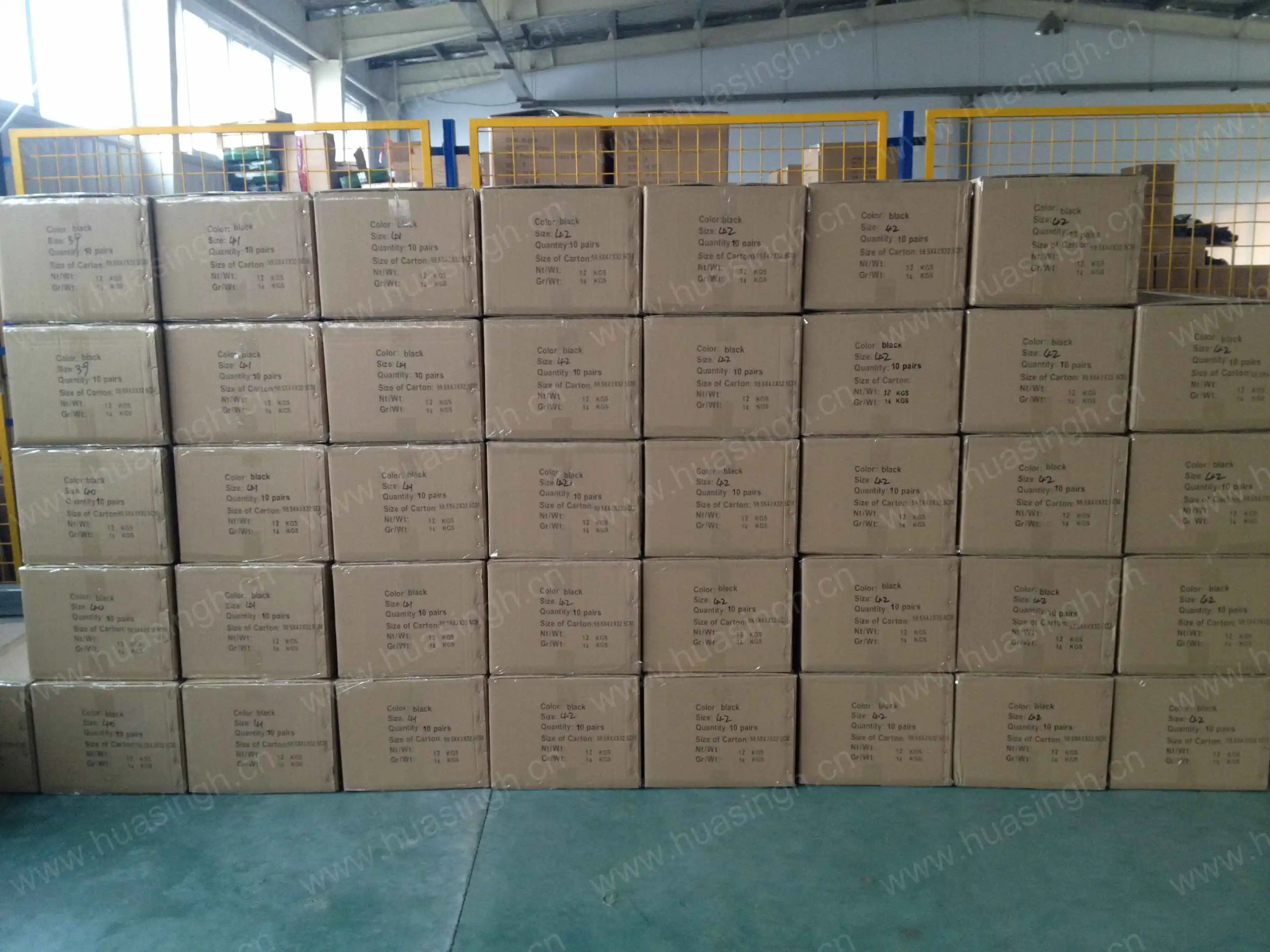 Packaging & shipping specifications