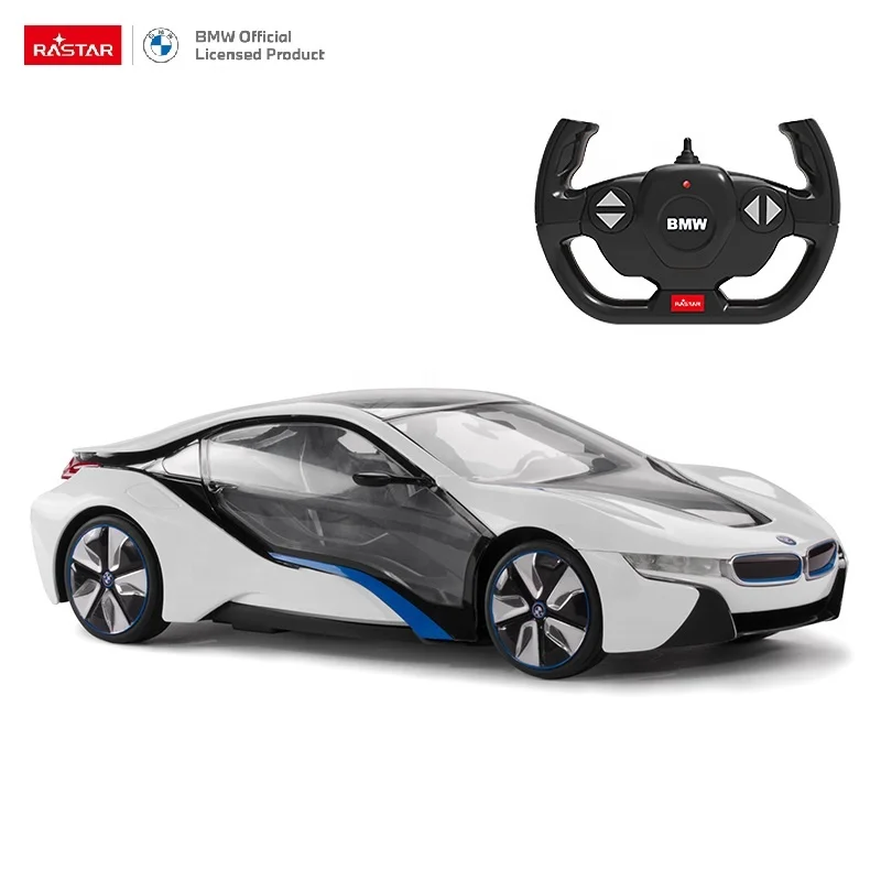 Rastar 1:14 BMW I8 RC-Auto – Ferngesteuert Mit Scherentüren & LED-Licht, Silber Rastar 1:14 BMW I8 RC-Auto – Ferngesteuert Mit Scherentüren & LED-Licht, Silber