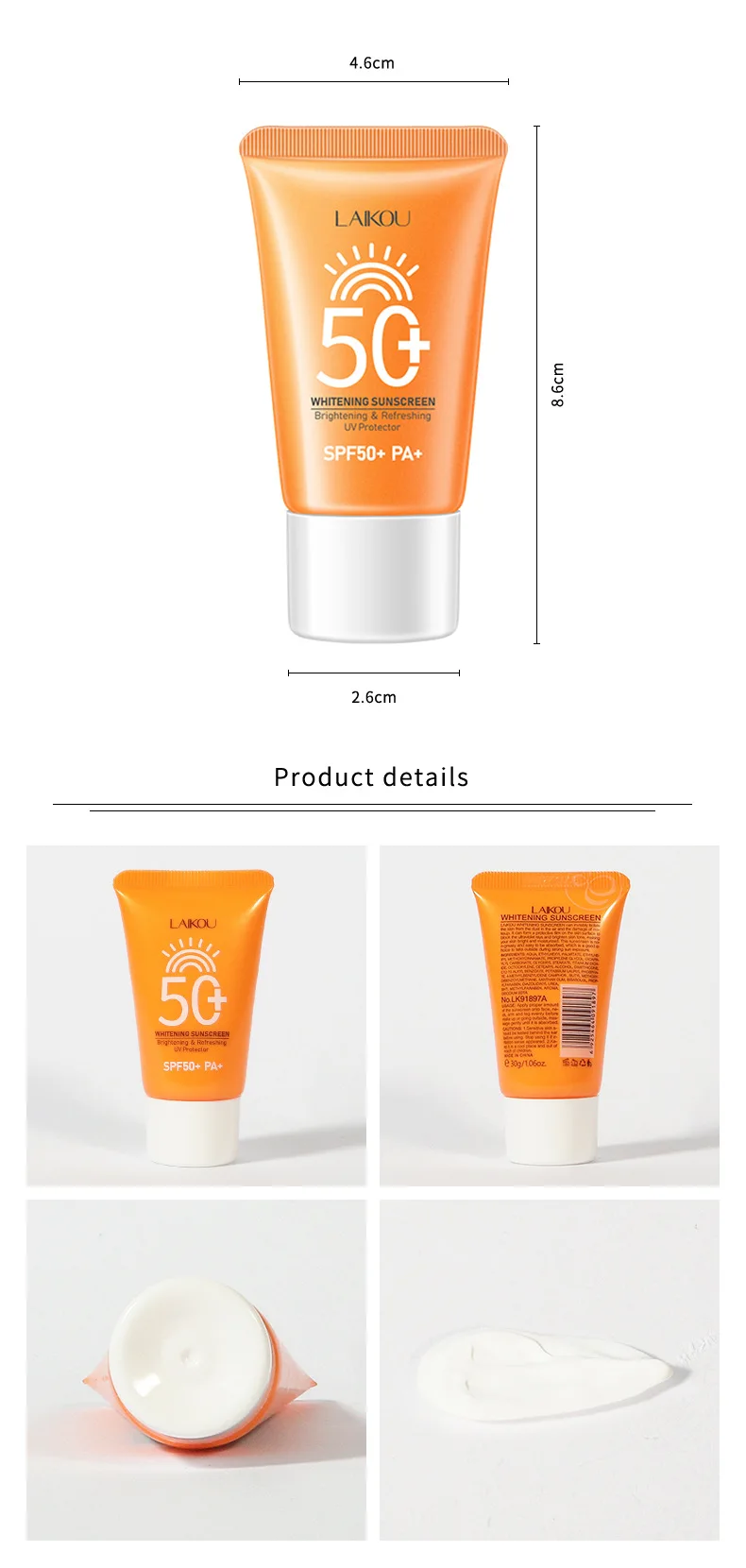 wholesale travel sunscreen