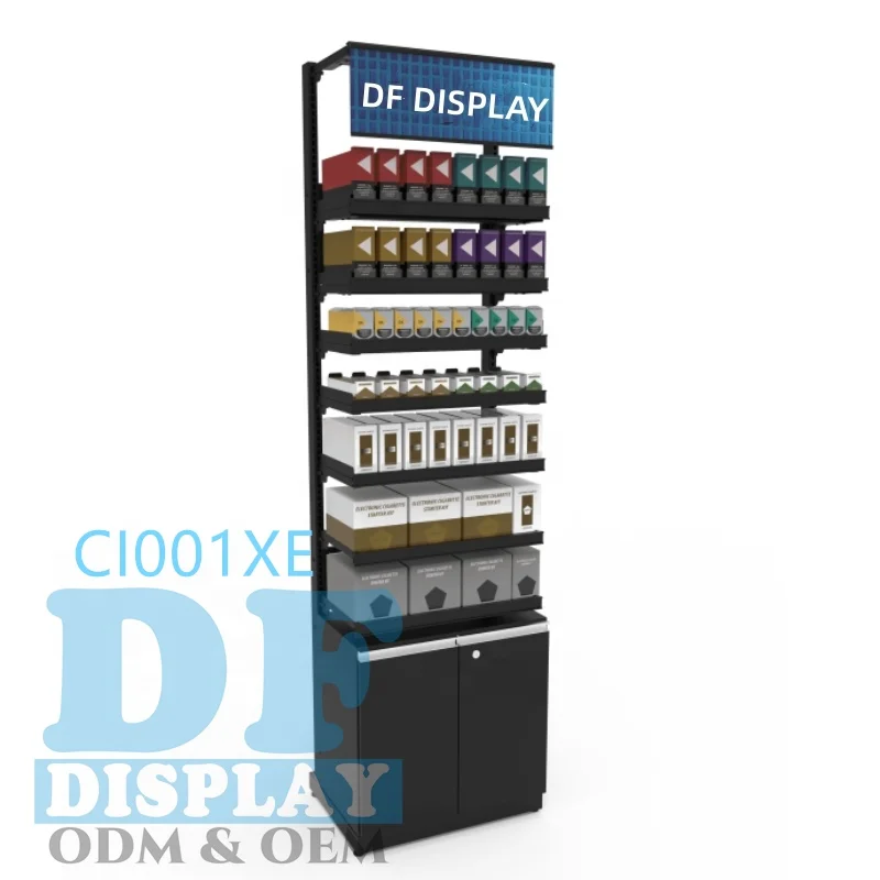 Cigarette Display Rack Gas Station Cigarette Display