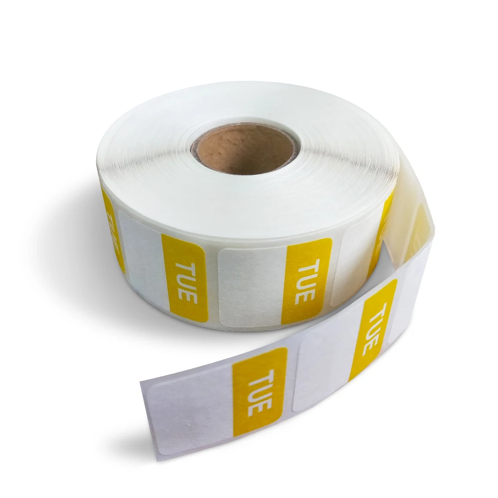 2020 Biodegradable Adhesive Labels Removable  Color Printing Packaging Label Private Water Dissolvable Food Safety Paper Labels