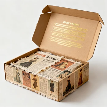 Clothing Airplane Box Custom Kraft Paper Packaging Box Printing Environmentally Friendly Materials Creative Packaging Color Box